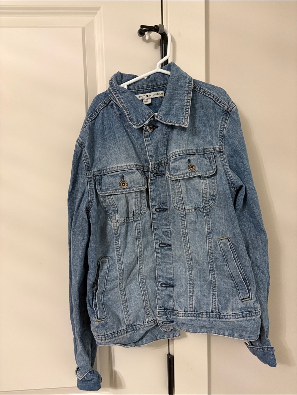 Tommy Hilfiger Light Wash Denim Jacket